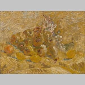 Дюли, лимони, круши и грозде в онлайн галерия от Ван Гог