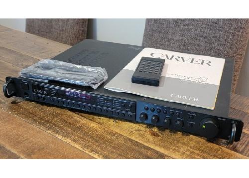 vintage CARVER CT6 SONIC HOLOGRAPHY PRE AMP TUNER preamplifier CT-6 ...