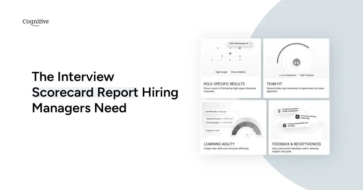 What an Interview Score Report Should Tell & What AI Platforms Miss