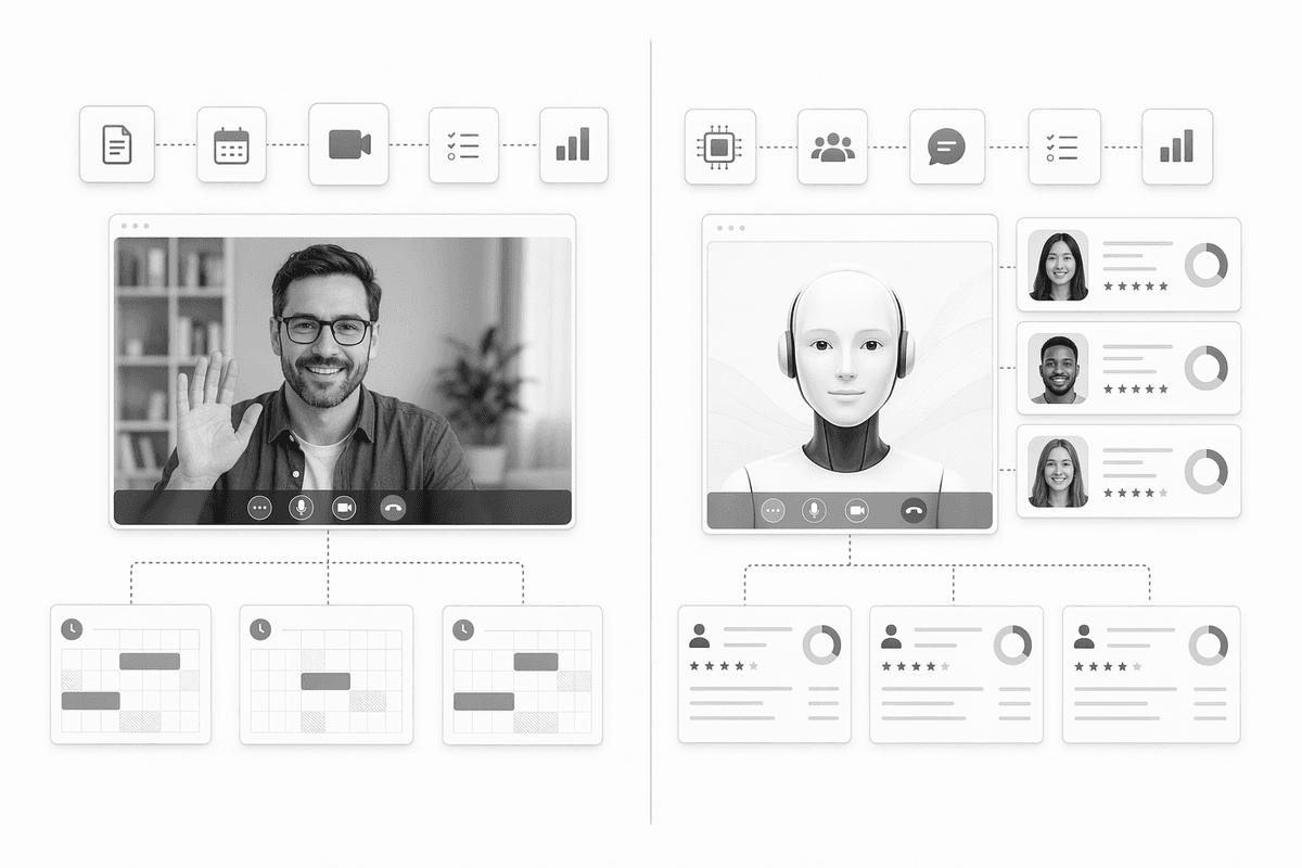 Cognitive vs Spark Hire comparison of AI interview and video recording
