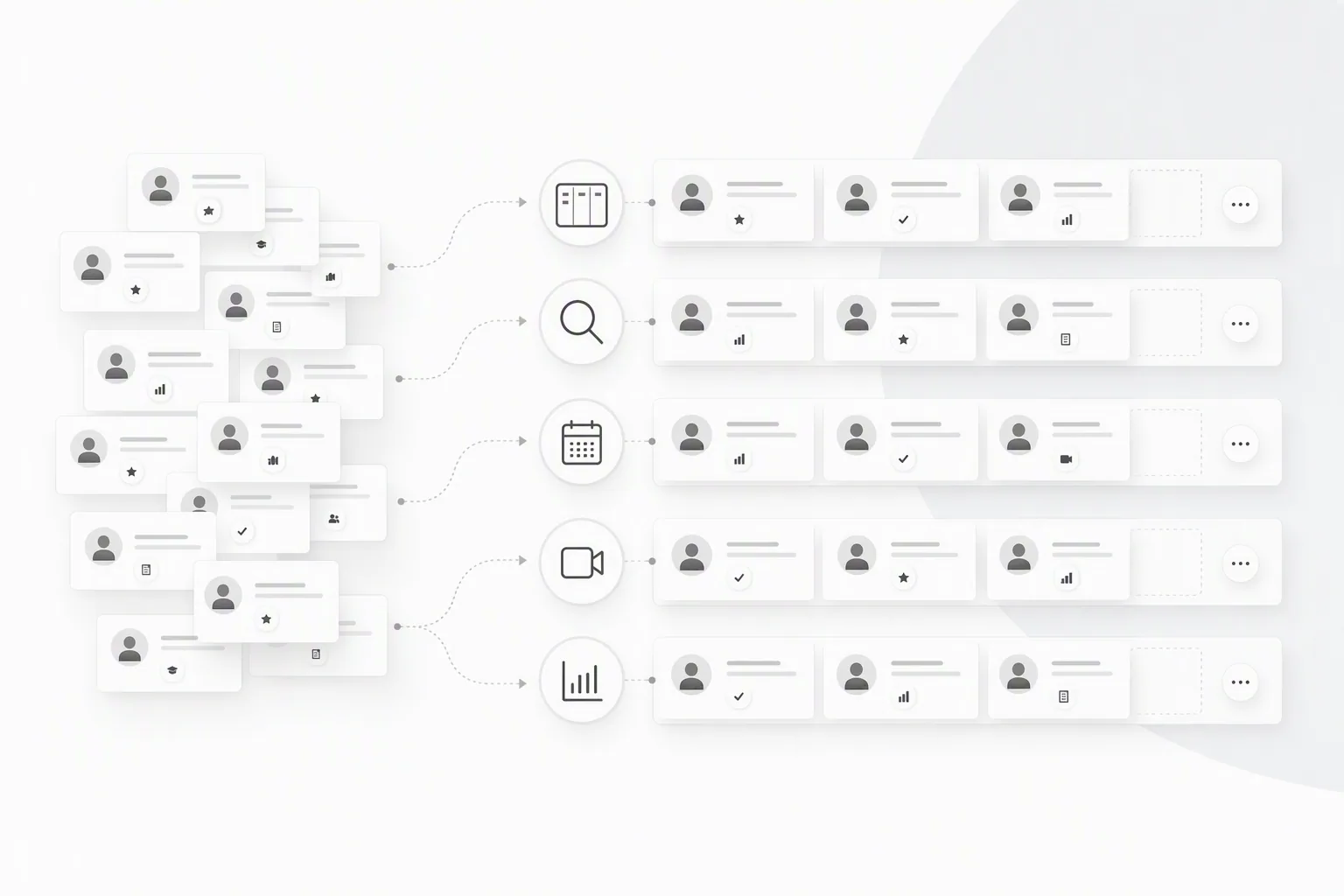 Recruiting software categories for ATS sourcing interviews and analytics