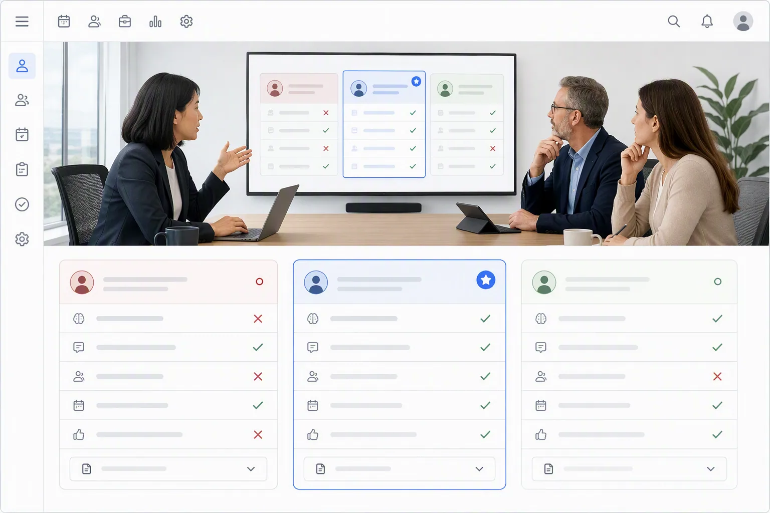 HR software buyer debrief by use case