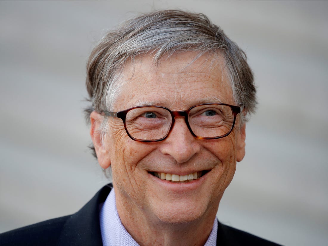 Be like Bill Gates (pictured here) this quarantine and wash your dishes!