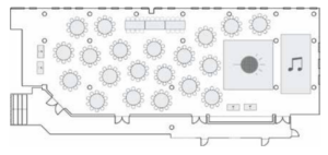 Wedding floor plan