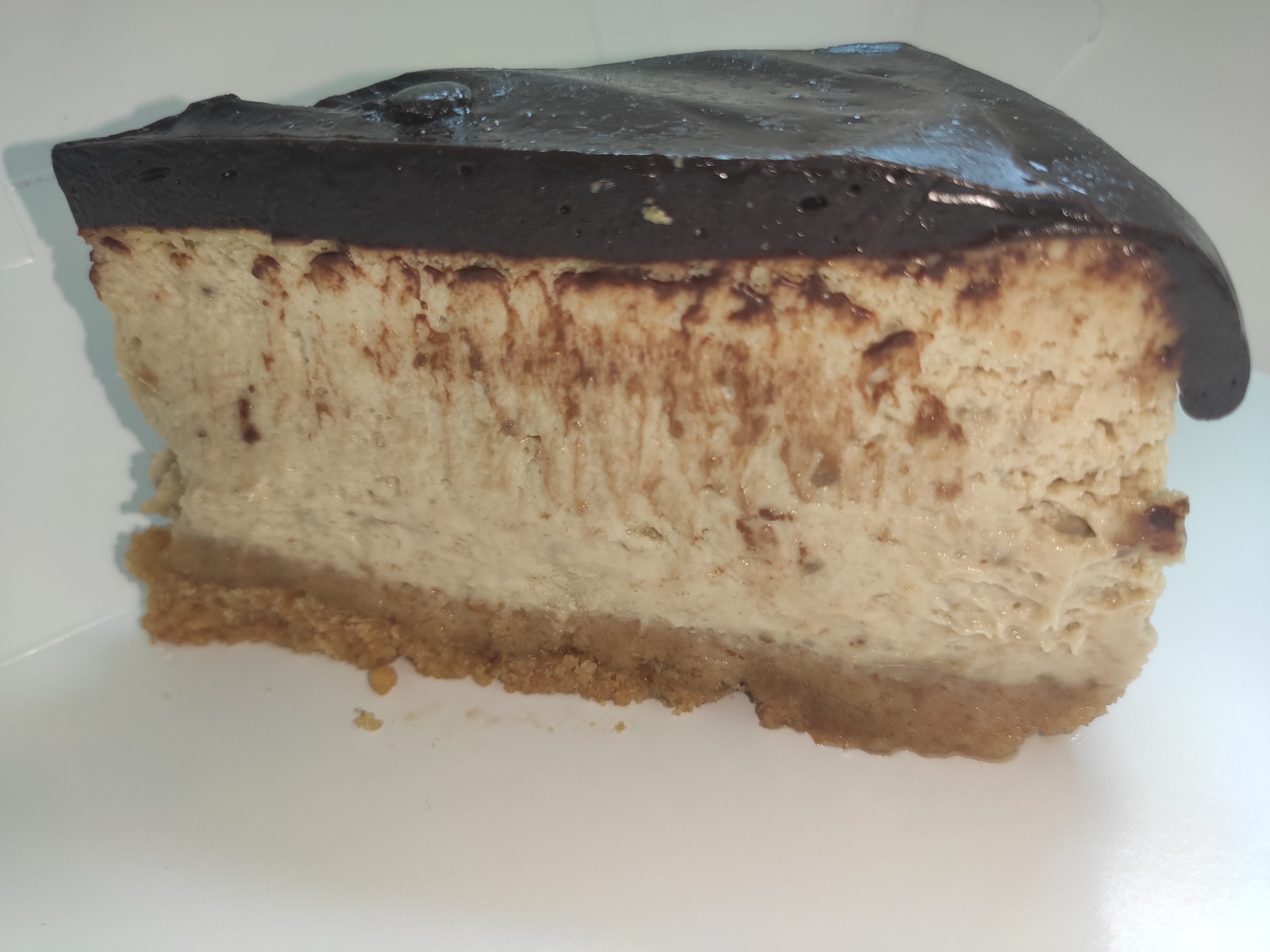 PS.Cafe: Dark Chocolate Banana Cheesecake