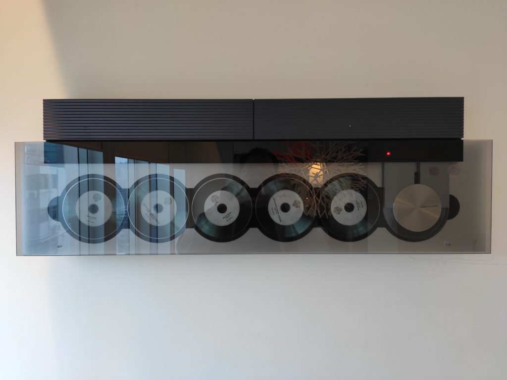 Hotel Madera: Lush Suite Bang & Olufsen CD rack with Miles Davis CDs