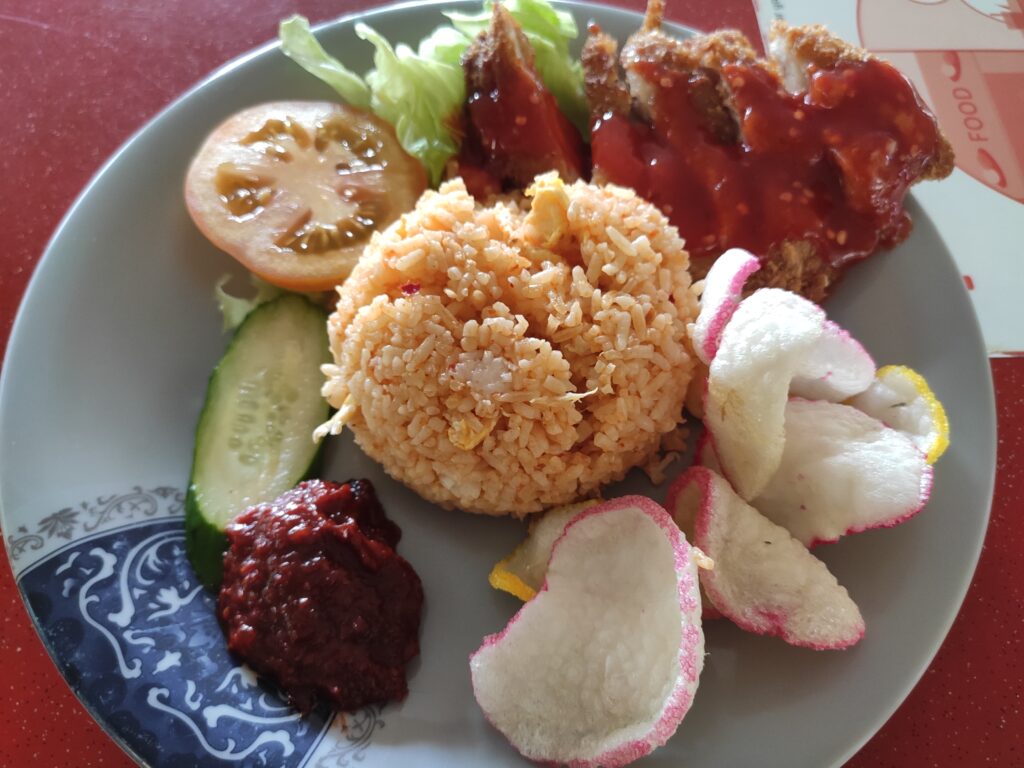 Aneka Kuih-Muih – Zion Riverside: Chicken Cutlet Fried Rice