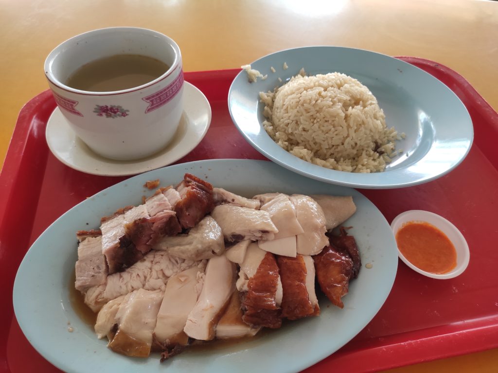 Ban Seng Roasted Meat Supplier: Hainanese Chicken, Soya Sauce Chicken, Roast Chicken, Roast Pork with Rice & Soup