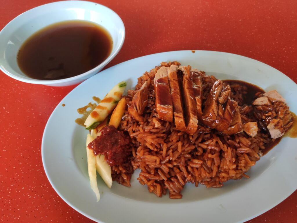 Boon Tong Kee Kway Chap Braised Duck: Braised Duck Rice with Soup