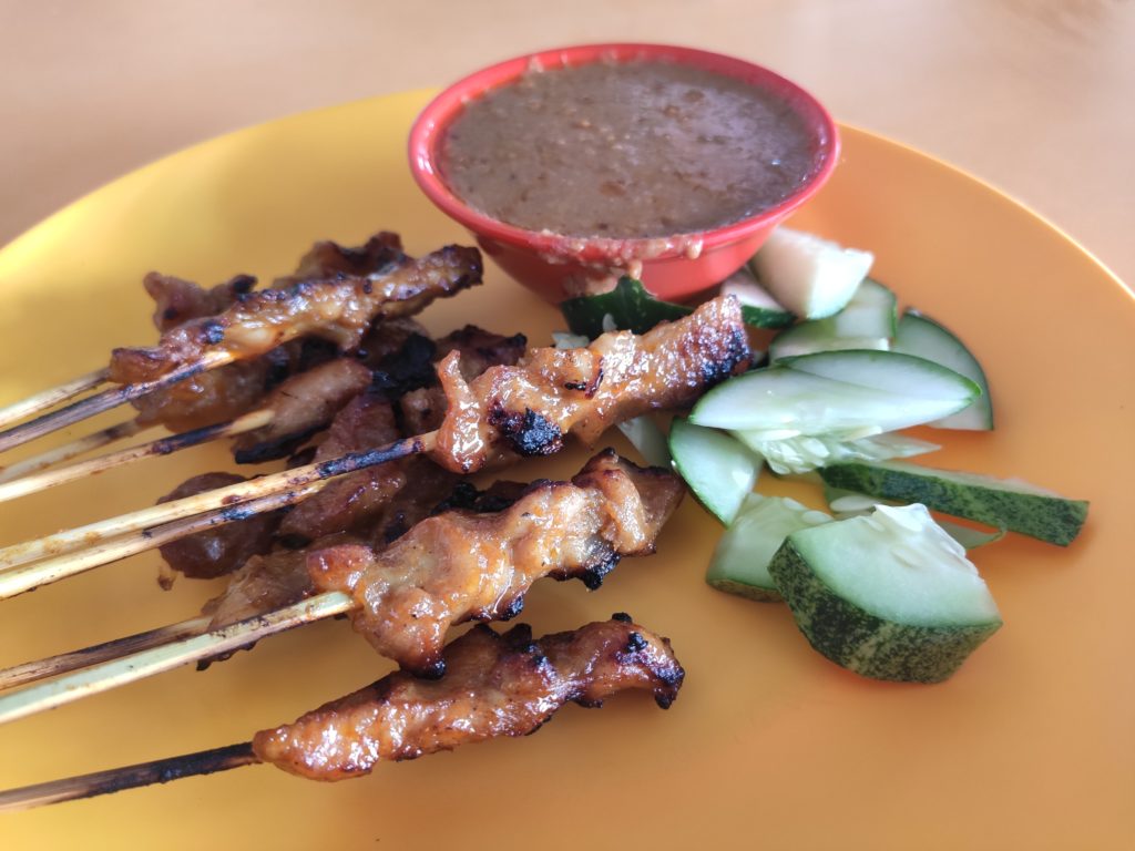 Chai Ho Satay: Pork Satay with Sauce