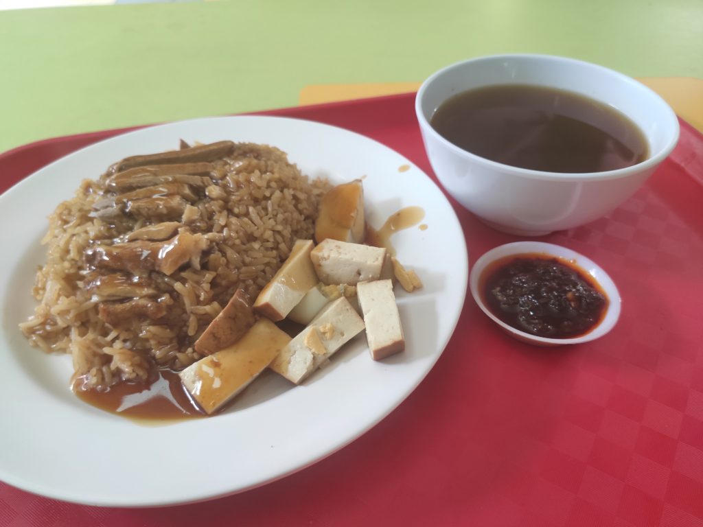 Cheng Ji Lu Ya Fan Mian: Braised Duck Rice with Soup