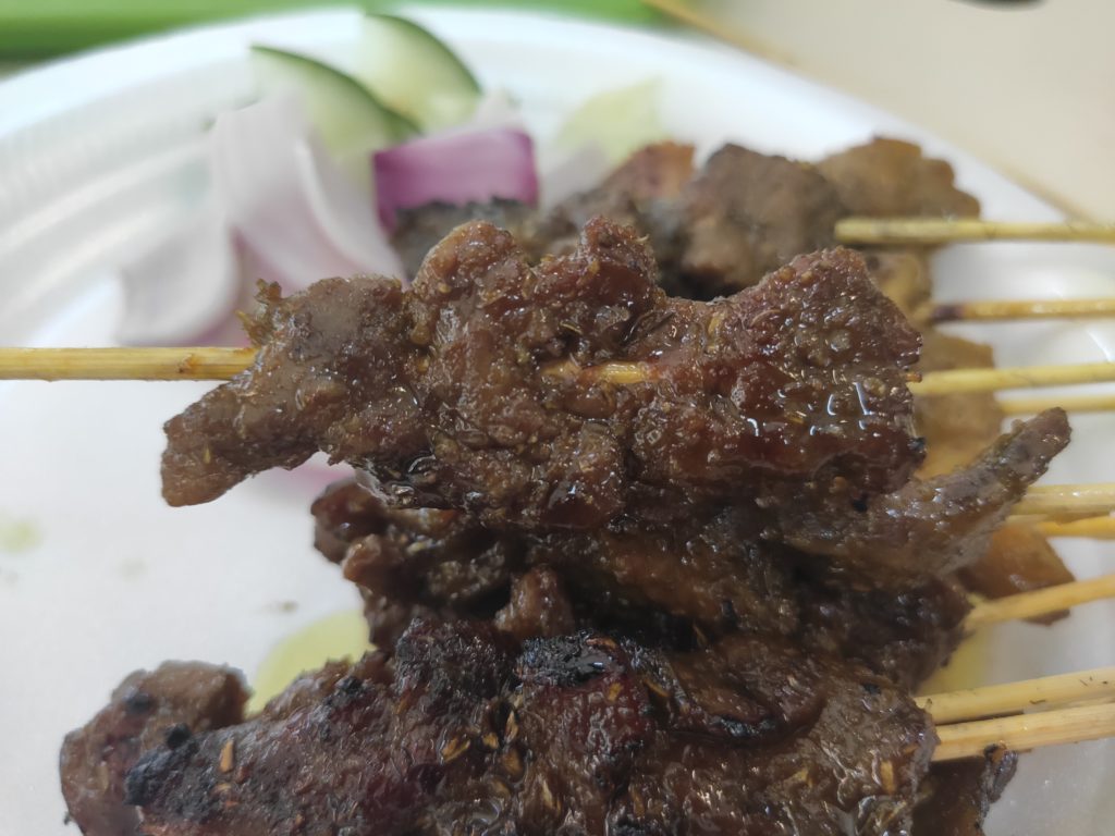 DJ Muslim Seafood & Satay: Mutton Satay