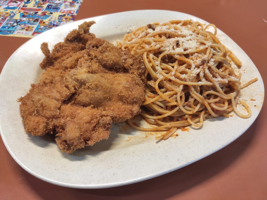 Indulgence @ Commonwealth: Chicken Cutlet with Chicken Bolognaise