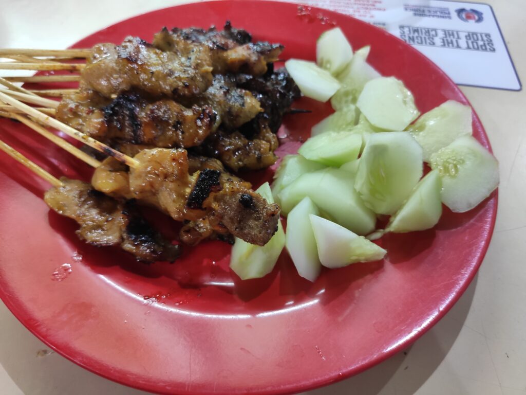 Leng Kee Satay Fried Oyster: Assorted Satay