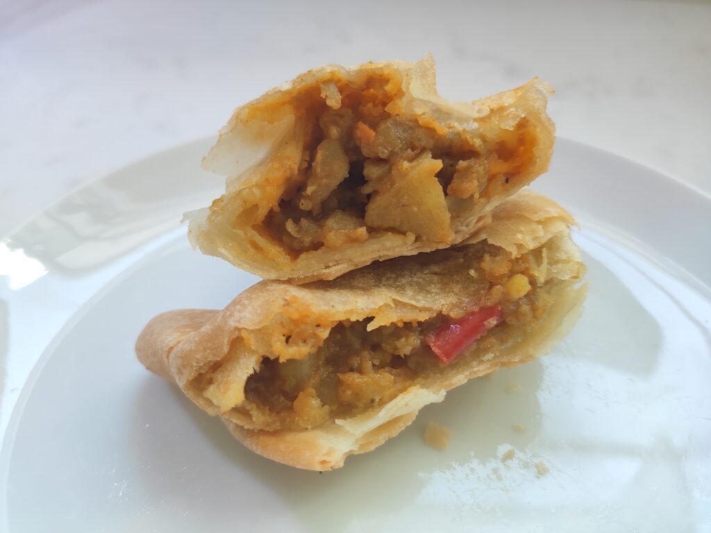 Mohd Zaid Kueh Mueh: Samosa Filling