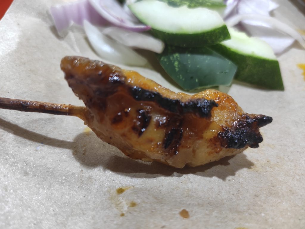 Mount Faber Chicken Wing Satay: Chicken Satay