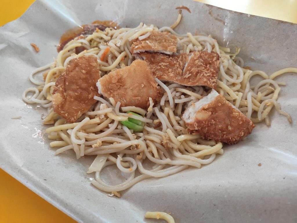 Tanglin Halt Kitchen: Fried Noodles with Fish Fillet