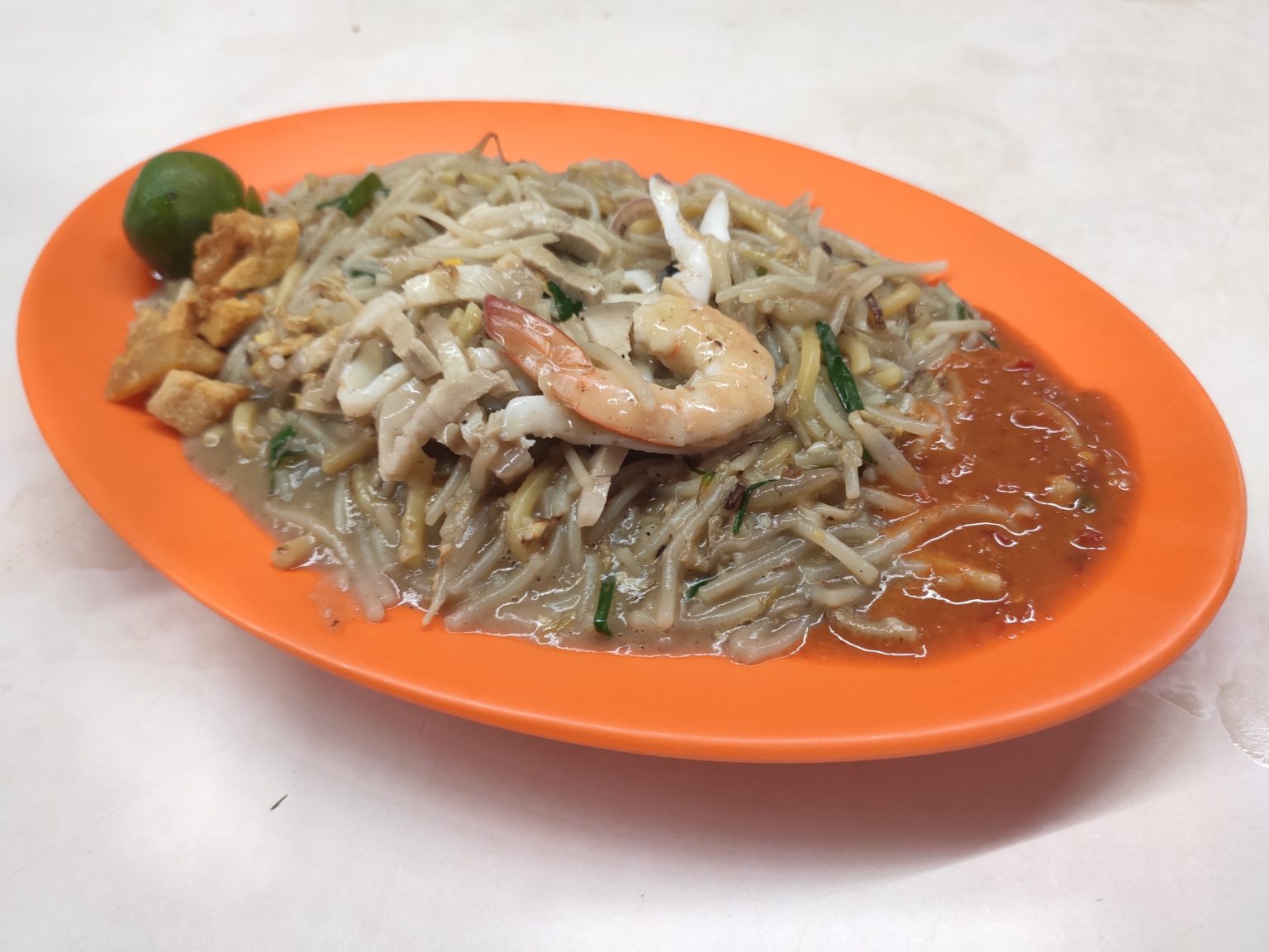 Review: Yong Ji Serangoon Garden Fried Hokkien Prawn Noodle (Singapore)