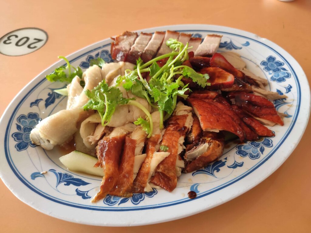 Xin Kee Hainanese Chicken Rice - Old Airport Road: Assorted Chicken & Roast Meats