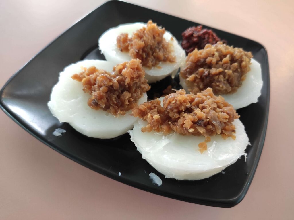 Singapore Shui Kueh: Chwee Kueh