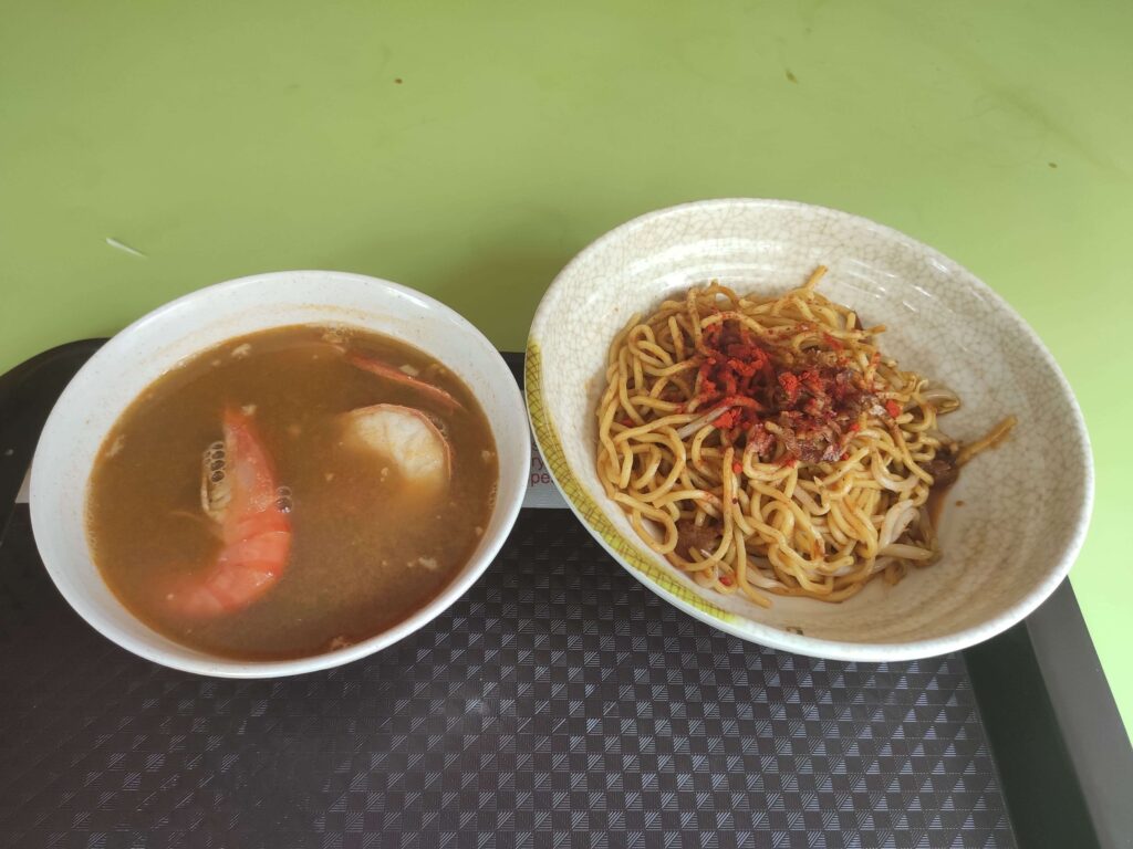 108 Big Prawn Noodles: Noodles & Prawn Soup