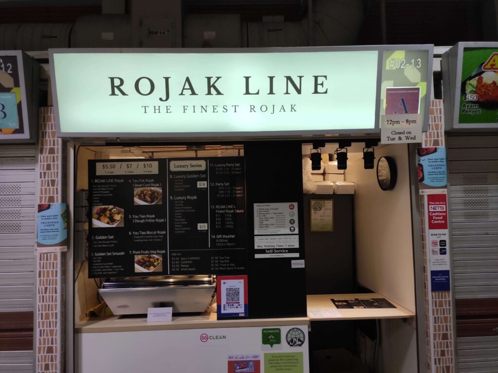 Rojak Line Stall
