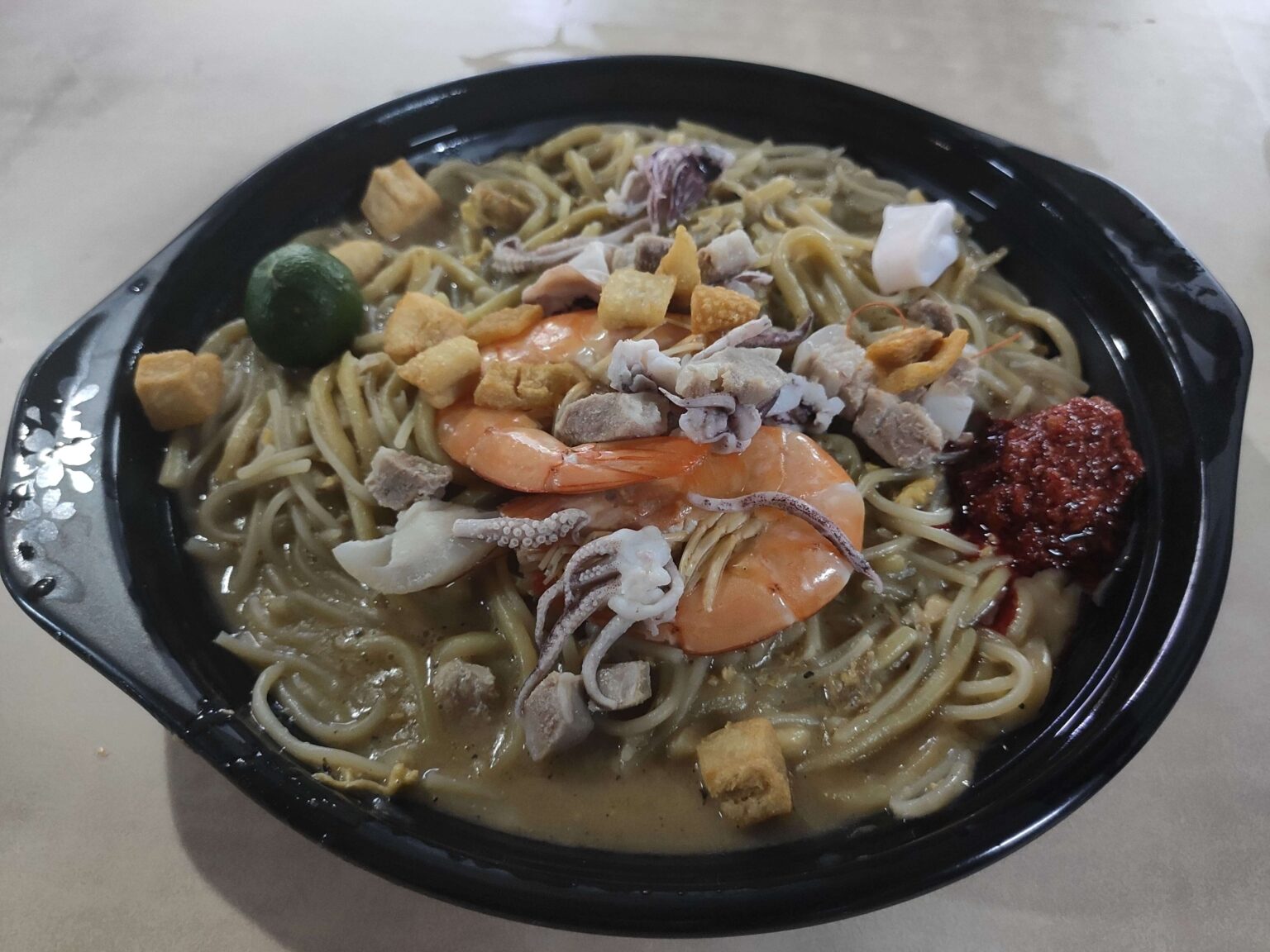 Review: Chef Goo Red Sea Prawns Fried Hokkien Mee (Singapore)