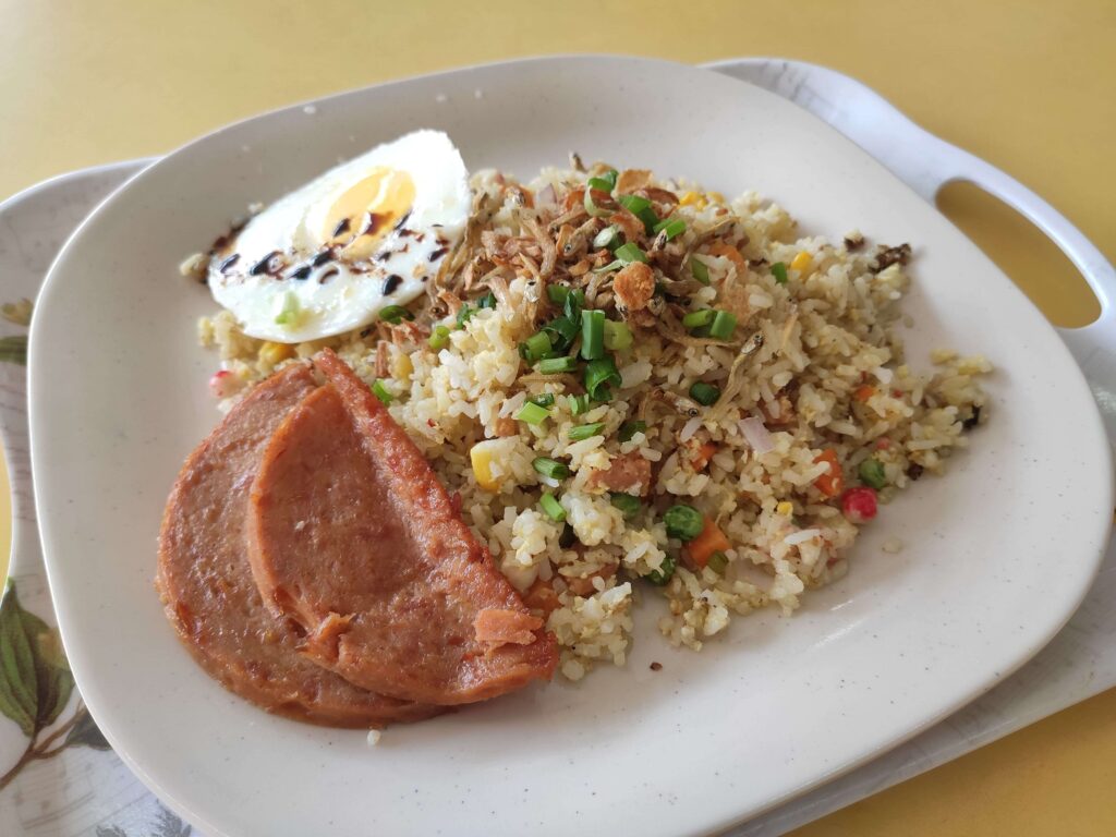 Chinatown Fried Rice: Ikan Bilis & Luncheon Meat Fried Rice