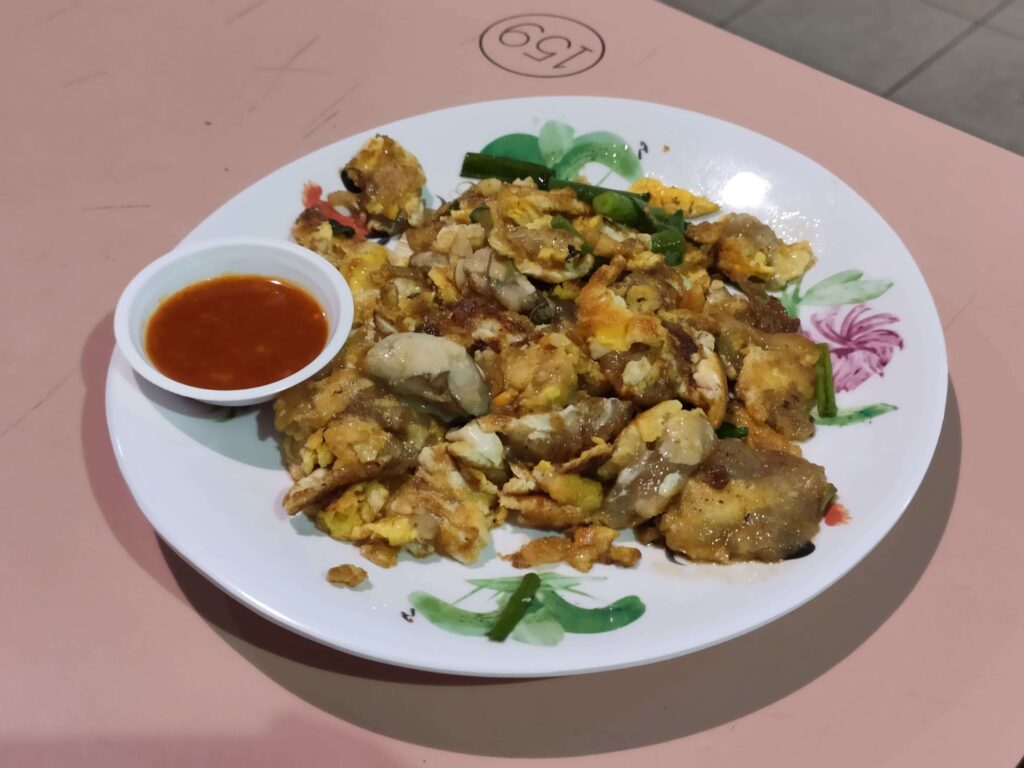 Whampoa Traditional Fried Oyster: Fried Oyster Omelette
