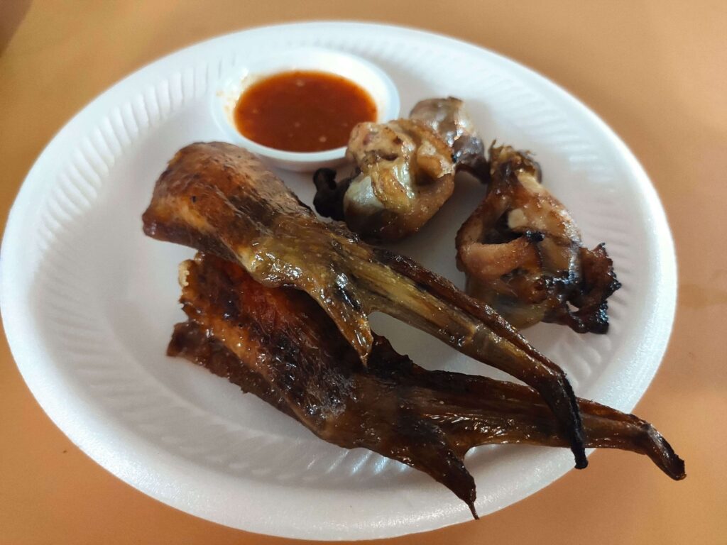 Jia Long Mei Shi Famous Kallang Airport Fried Oyster: BBQ Chicken Wings