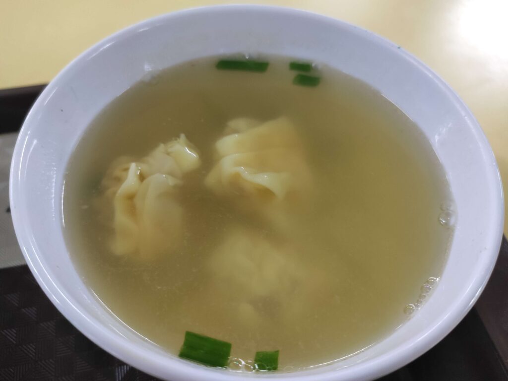 Chen Ji Wanton Noodle: Wanton Soup