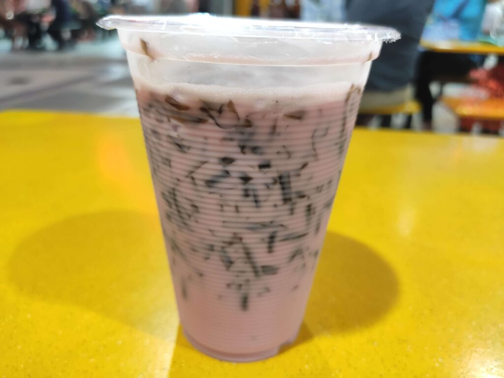 House of Soya Beans: Bandung with Grass Jelly