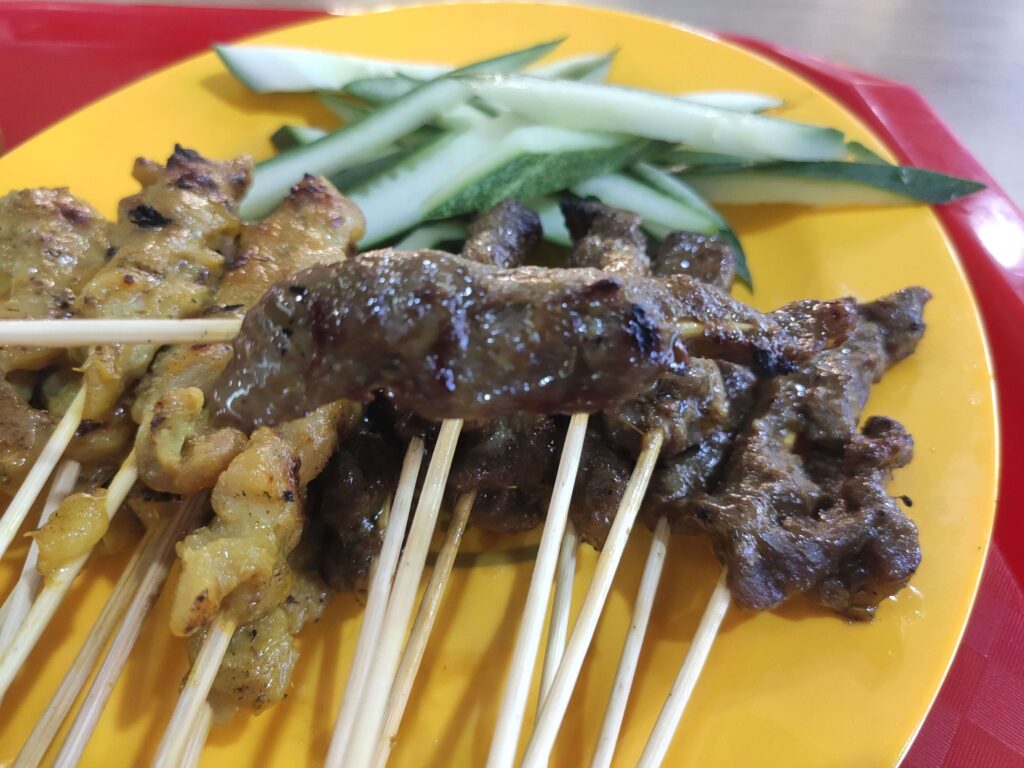 OK Chicken Rice: Mutton Satay