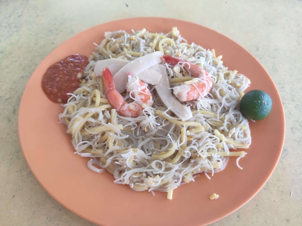 Yi Ji Fried Hokkien Prawn Mee: Fried Hokkien Mee