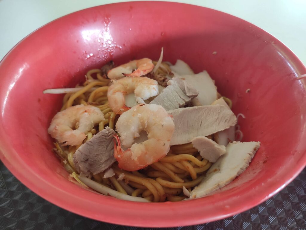 Covent Garden Prawn Noodle: Prawn Mee