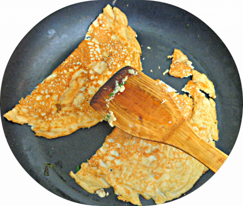 Example of the pancakes/crepes variation!