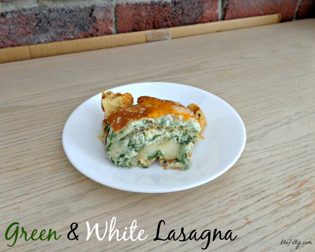 Green and White Lasagna