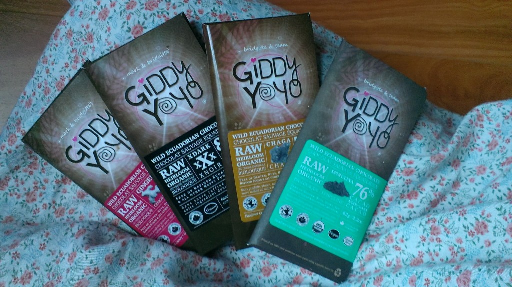 Giddy Yoyo Super food Chocolate Review! the Fitty