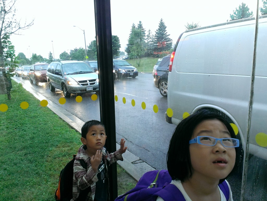siblings raining