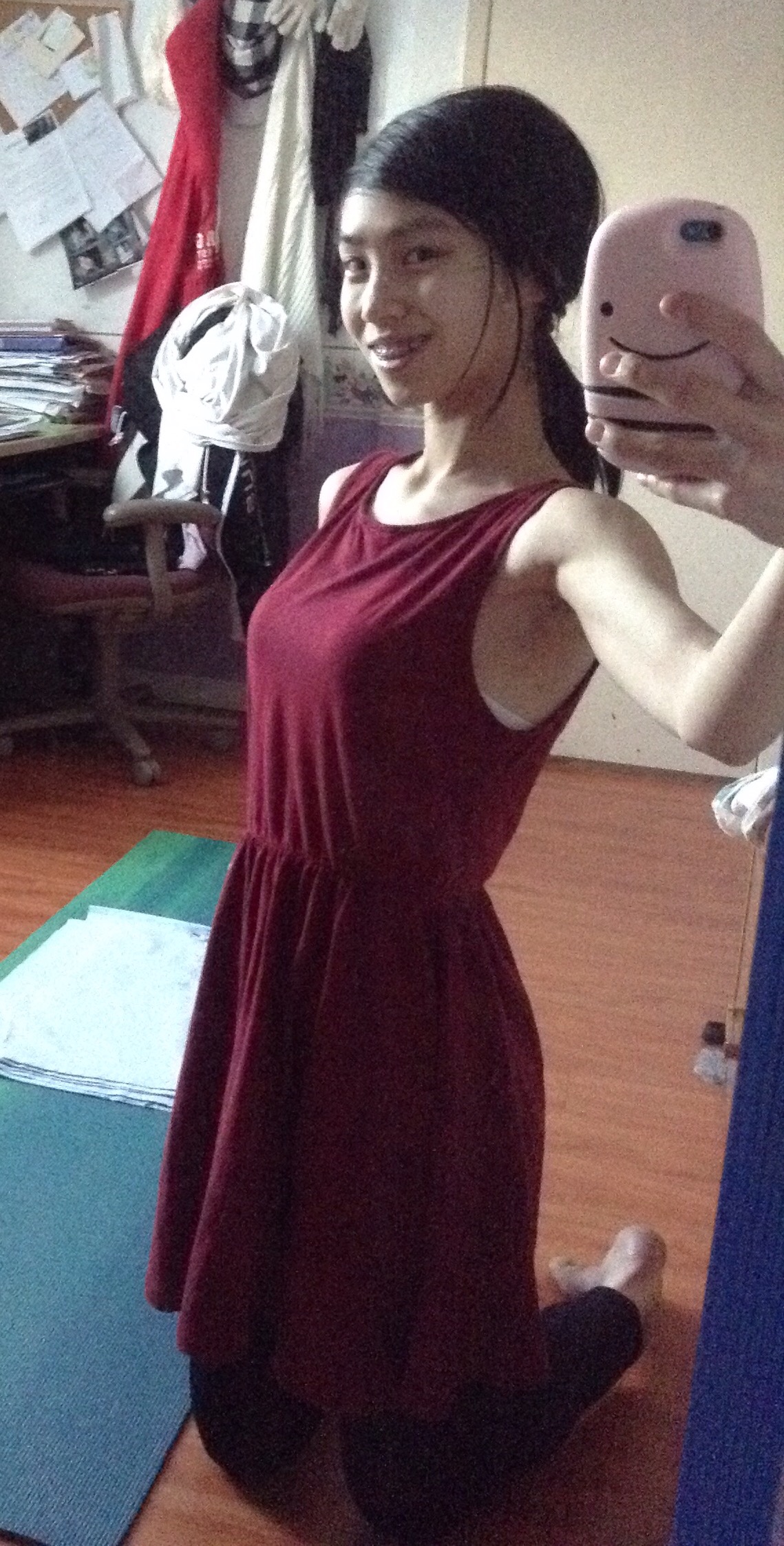 red dress marieke