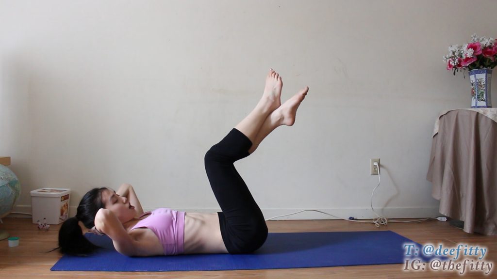 reverse crunch