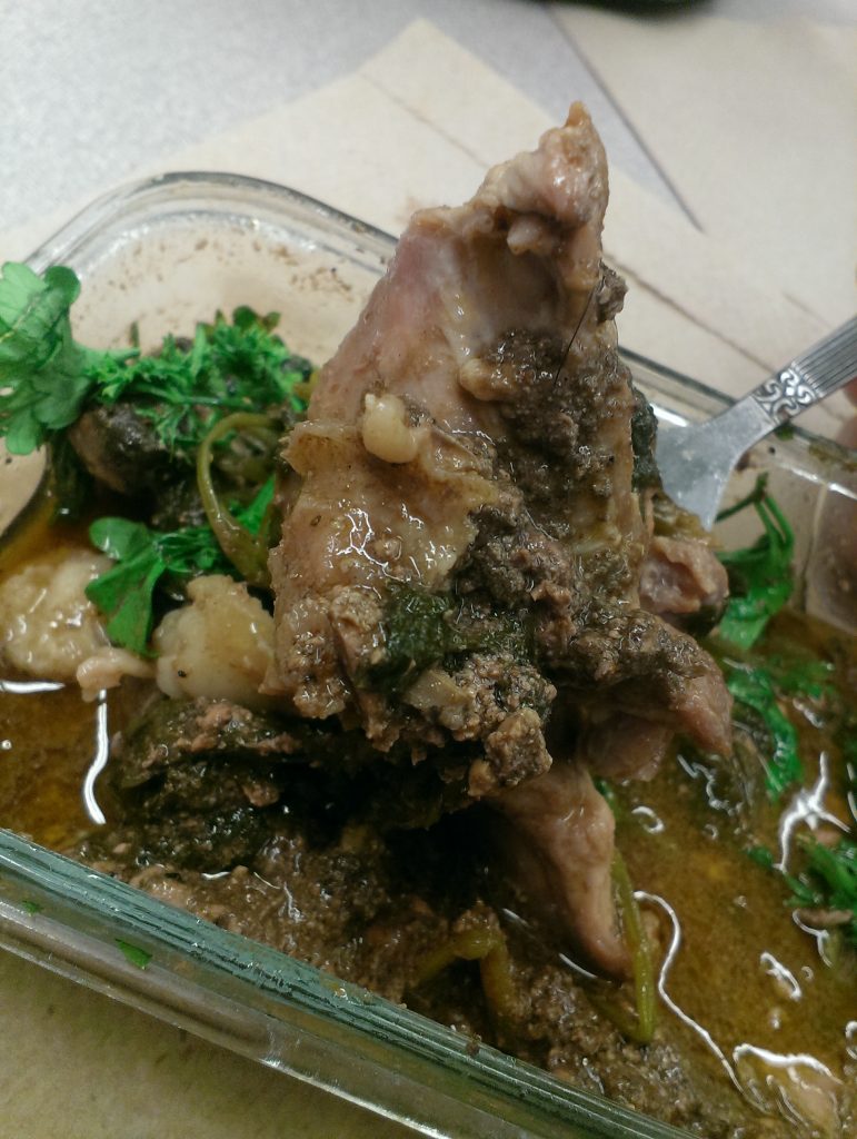 Slowcooked pork