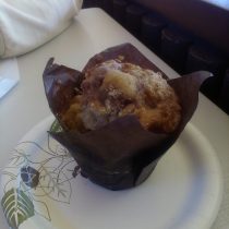 timmy's banana walnut muffin