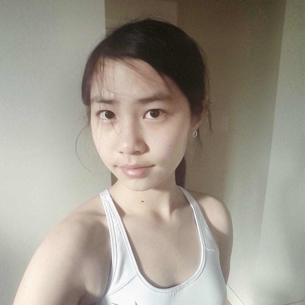 selfie post workout