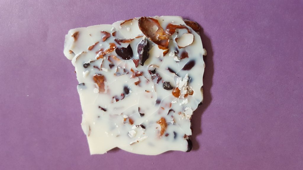 coconut bark fat bomb