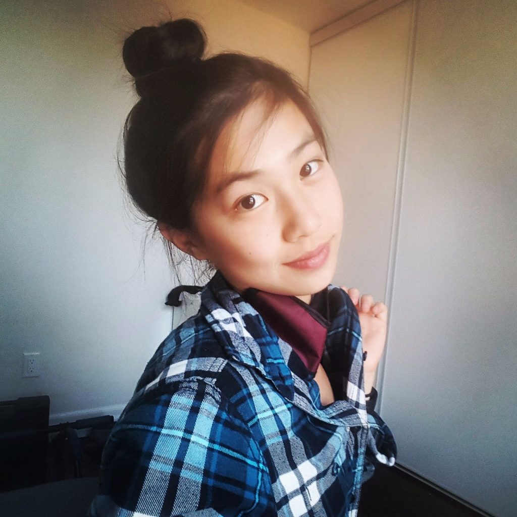 selfie in boyfriend's shirt