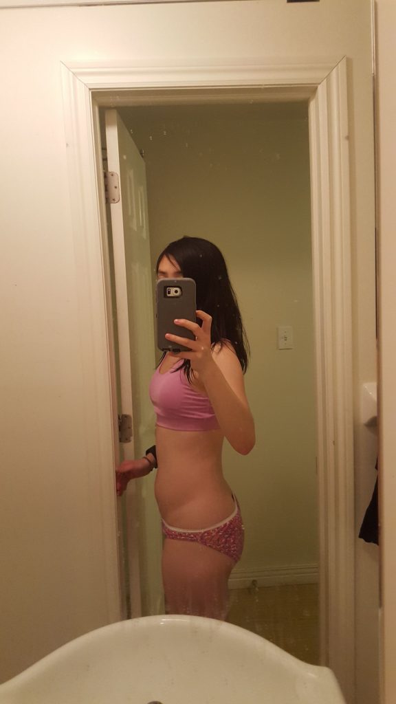before selfie progress bikini body guide
