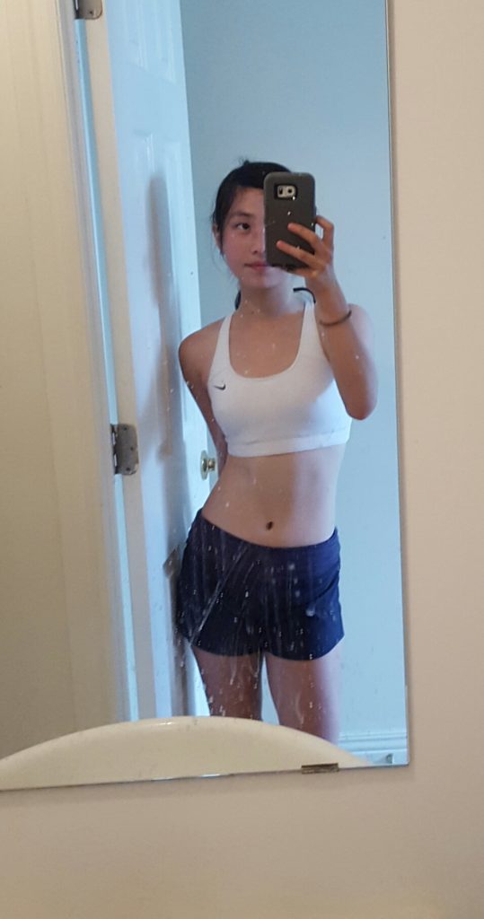 selfie body progress