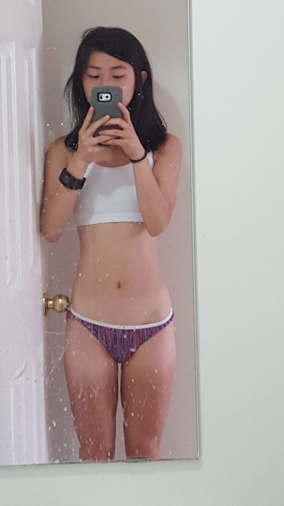 selfie progress bikini body guide tan