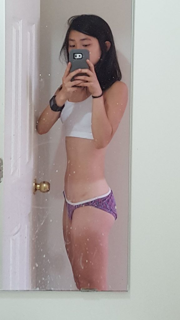 selfie progress bikini body guide tan